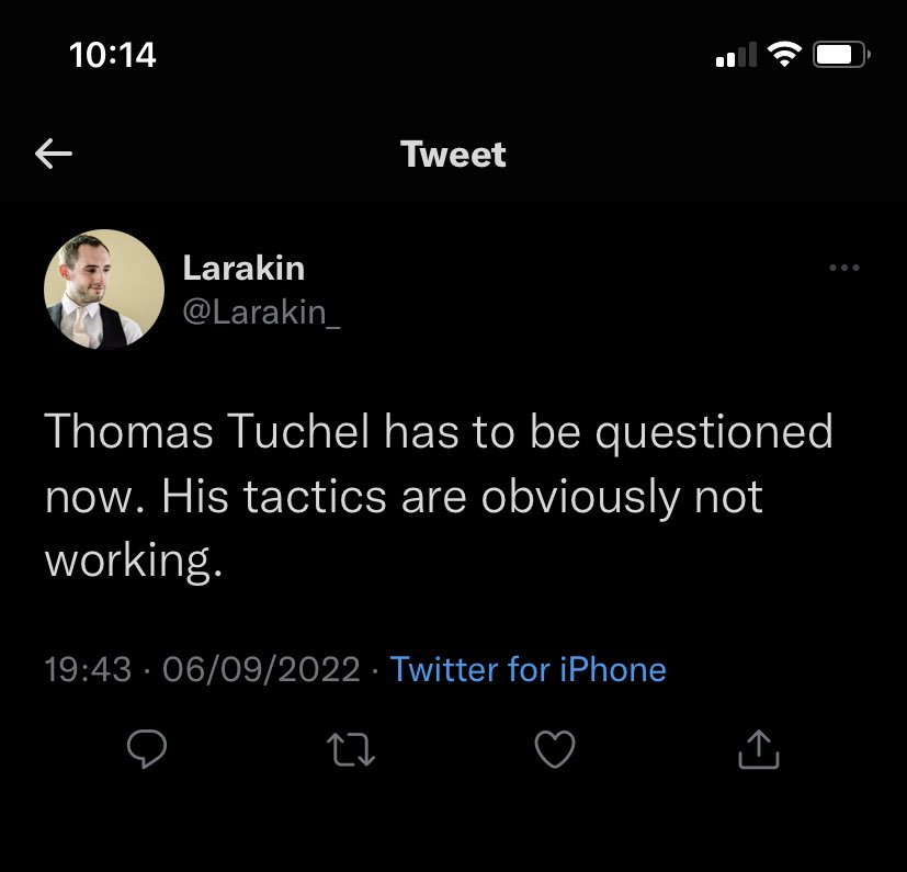 Sam_Wisdish93's tweet photo. @Larakin_ Looks like he’s got that questioning you wanted… https://t.co/6mUeB2AspJ