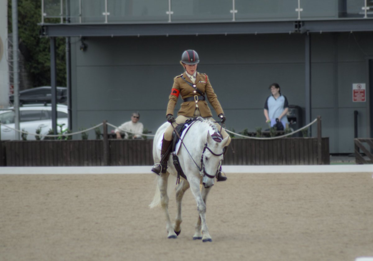 ArmyEquiUK's tweet photo. Many thanks Sgt Lauren Sing for her tireless work and admin in organising!
.
ADT manager Maj Mitchell remarked that it was very encouraging to see the some of the new Corps level riders take up dressage and hopefully look to be selected for the Army Teams in future. https://t.co/M0QAqTS1sf