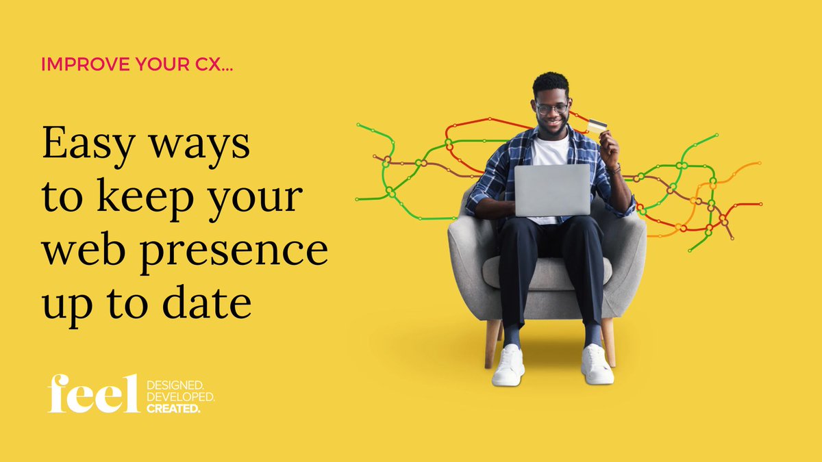 FeelCreated's tweet photo. In today's blog post – four top tips for creating an up-to-date web presence. Simple!

Blog here: https://t.co/URZnCkoeRl

#customerexperience #customerjourney #onlinepresence #retail https://t.co/ruvkeE8KWh
