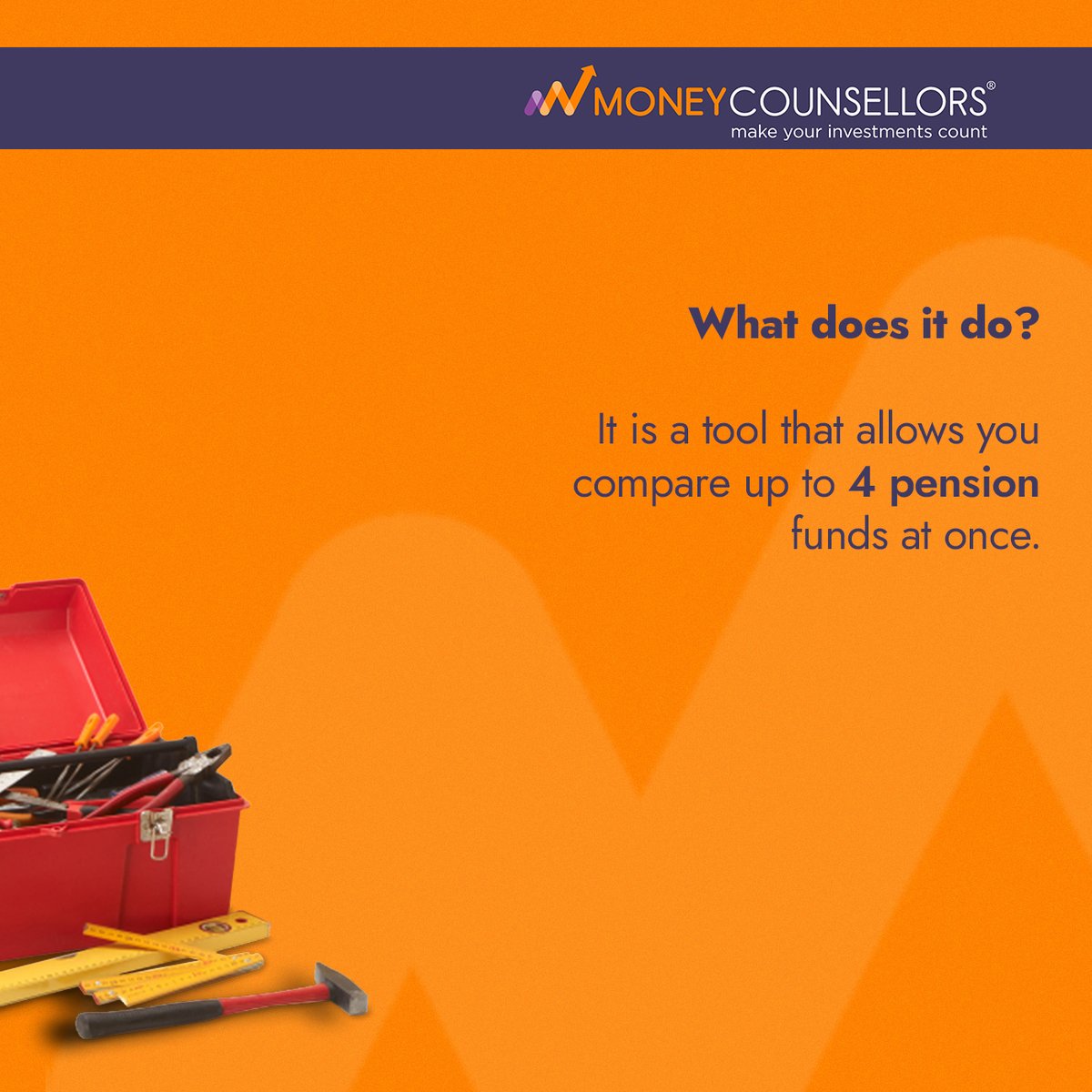 MoCounsellors's tweet photo. With Money Counsellors, you get access to all pension funds so you can compare and decide which plan is working best for
you. Go to https://t.co/ILmV7UFwL1 to get started today!

#MoneyCounsellors
#fundswithmoneycounsellors
#pensionswithmoneycounsellors
#mutualfunds
#pensionfunds https://t.co/tx0HMtJjXh