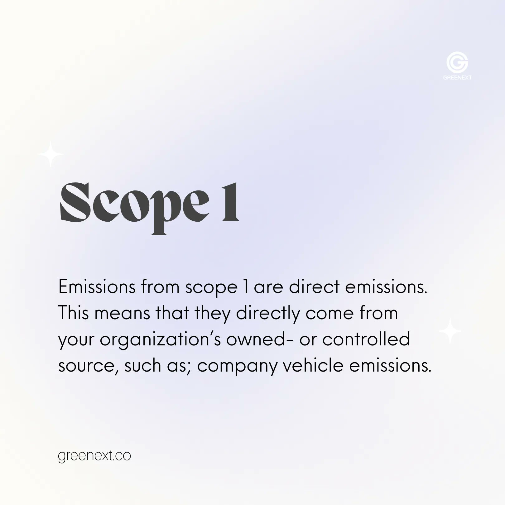 GREENEXT on Twitter "Greenhouse gas emissions are categorised into