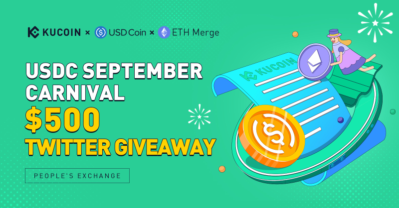 kucoincom's tweet photo. 💰 $USDC September Carnival: $500 Giveaway

 👀 What are your thoughts on $USDC? Share with us in the comment!

🗣️ Follow, RT, and tag your friends to join! 

🎁 10 winners will be selected to receive 50 $USDC each!