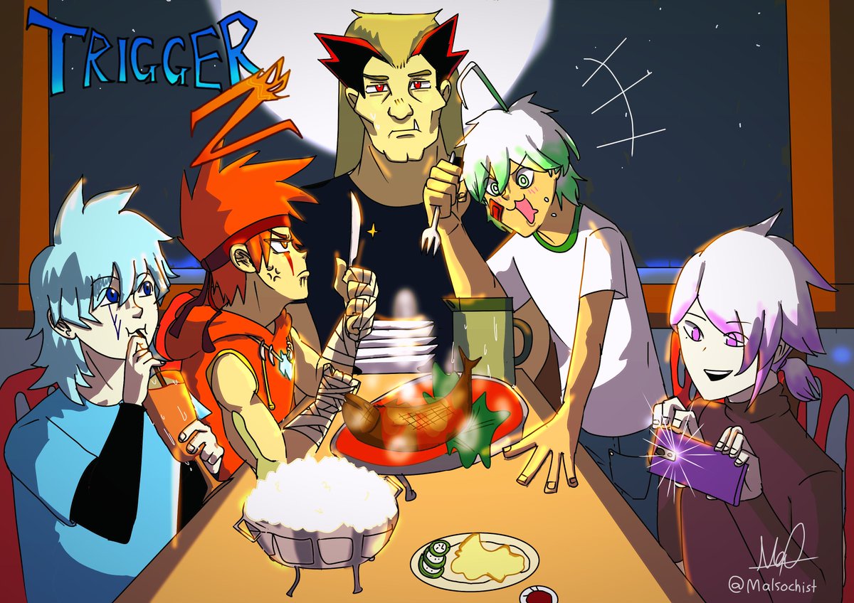 malsochist's tweet photo. It's always fun eating together with friends, especially when they're the one who's treating :) #triggerz #webtoon #art https://t.co/Vdss45tYcR