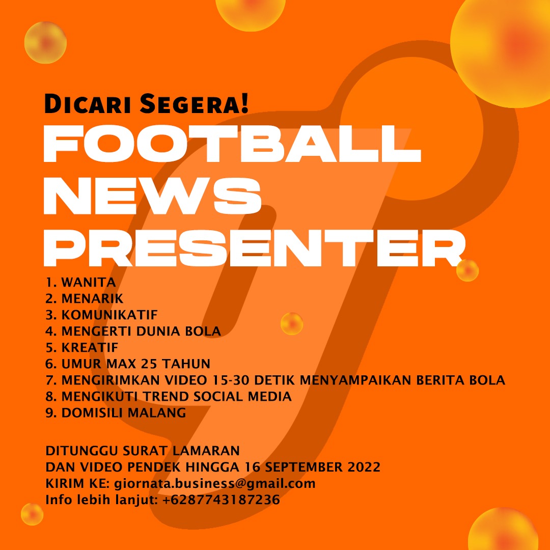 rmhrdwdd's tweet photo. Dicari untuk regional Malang! 
@Lokermalang @lokermalangraya @LokerMalang2022 @infomalang @InfoMalangKerja @infomalangnet @infoUB @InfoMalangSuper https://t.co/I0RmCnHrgd