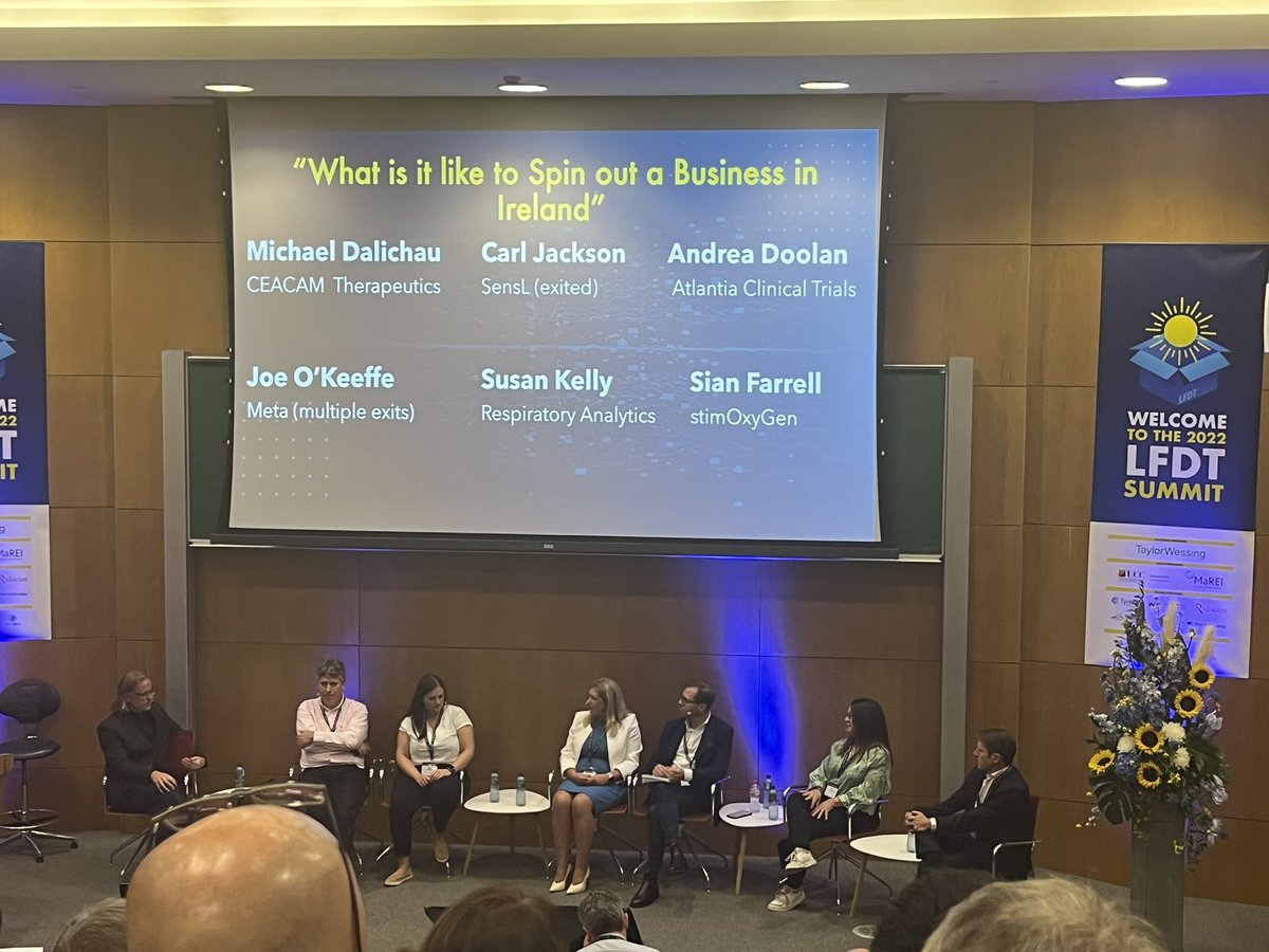 Pretty frank discussion going on here this morning at the #LFDTSummit about the process of spinning out companies from 3rd level.