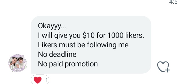 nwjnsminji_vts's tweet photo. Hi everyone and to all fandoms
I got a rt deal from @meaniegives, I hope you will help me For 10usd❤️

-1000 likes
-likers must be ff @meaniegives 
-no runtime

Please help me to reach my goal tysm^ https://t.co/MJNlrYE4yk