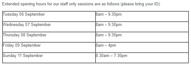 UHP_NHS's tweet photo. Don't forget that COVID-19 winter boosters are now available for health and social care workers. 

UHP and @livewellsw staff can get their COVID-19 winter boosters this week at Home Park @ParkMass.

Today's STAFF ONLY drop in session (ID needed) is open until 9.30pm! https://t.co/Zv4eZKkuaw