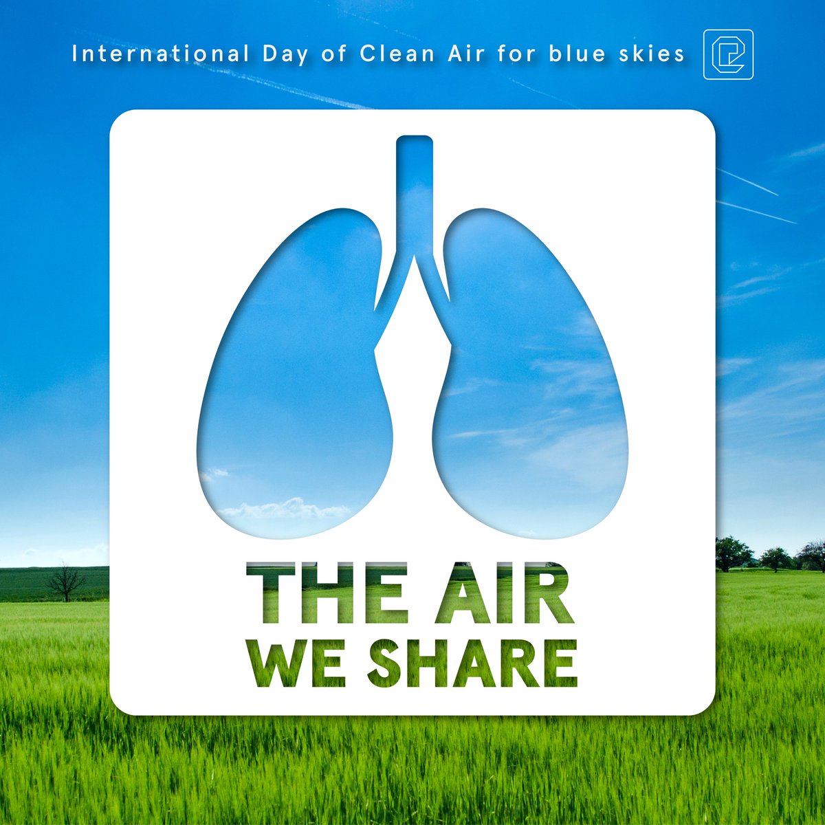 International Day of Clean Air for blue skies 🌍 
Bad air has a direct impact on health, on climate and affects us all. You can improve your local air situation by using green energy sources, promoting natural filters such as plants, cycling &amp; walking more and driving less.