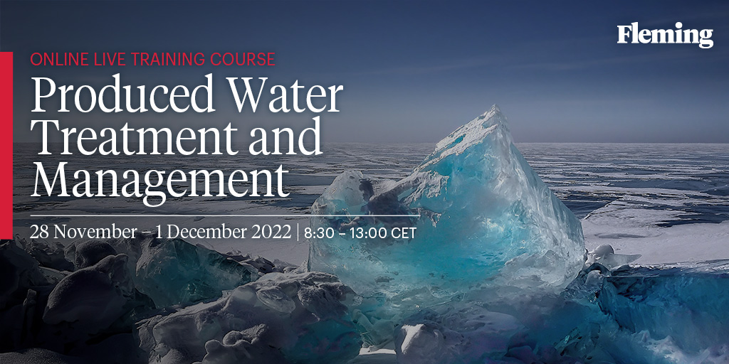 Join our #Produced #Water #Treatment &amp; #Management online live training led by course leader Dr. Eilen Arctander Vik. This training course will provide a detailed overview of produced water handling mechanisms and methods for its diagnosis.

Register here: bit.ly/3AXCZoL