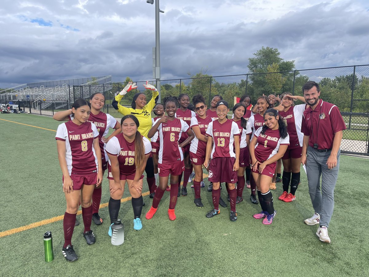 PBHS_Track's tweet photo. Had a blast cheering on girls ⚽️⚽️ in the season opener vs Magruder! ✨🐾@pbhs_sports https://t.co/Zeq3vGPXmT