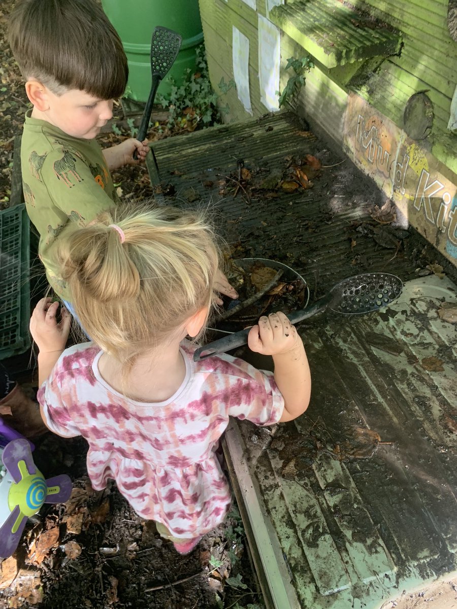 Anyone for mud pie or stick stew? <a href="/SarahFilPortico/">Sarah Fillingham</a> <a href="/PorticoNicole/">Nicole Politis</a>