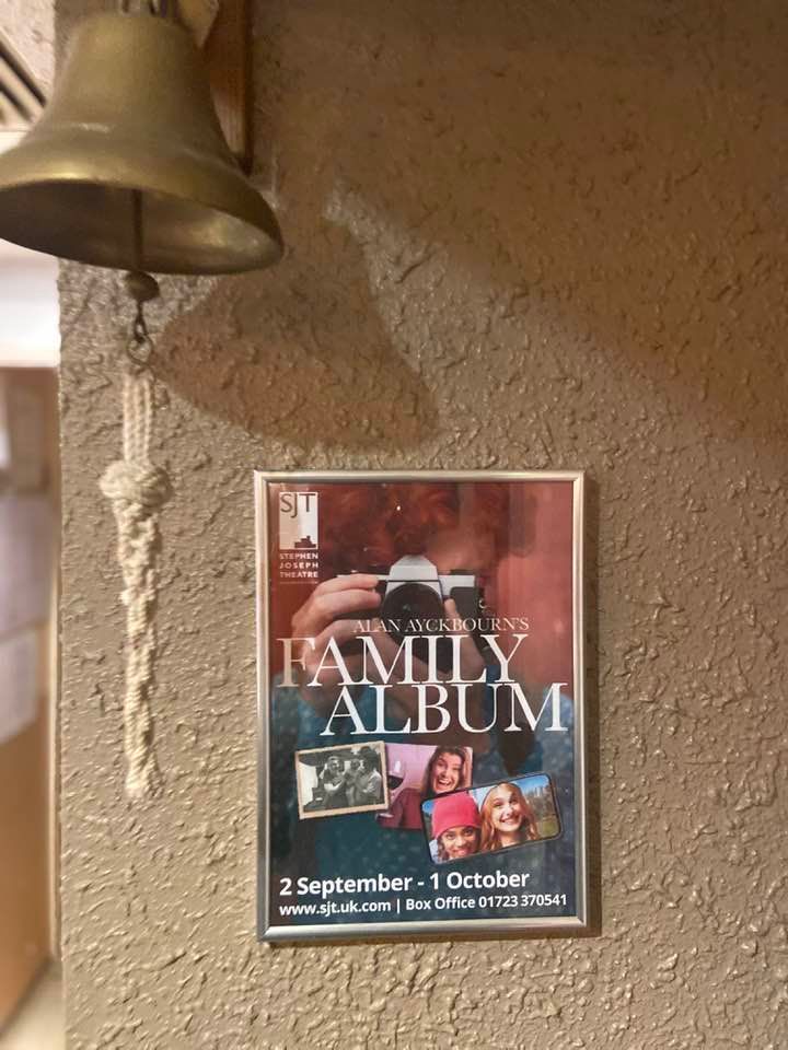 Stephen Joseph Theatre (@thesjt) on Twitter photo A few snaps from <a href="/Ayckbourn/">Alan Ayckbourn</a>'s #FamilyAlbum press night! 📸
The programme was officially hung, the incredible cake <a href="/icing_tweets/">Imaginative Icing</a> was photographed and (very quickly!) eaten, and there was a lot of catching up, chatting and celebrating 🎉 A few snaps from <a href="/Ayckbourn/">Alan Ayckbourn</a>'s #FamilyAlbum press night! 📸
The programme was officially hung, the incredible cake <a href="/icing_tweets/">Imaginative Icing</a> was photographed and (very quickly!) eaten, and there was a lot of catching up, chatting and celebrating 🎉