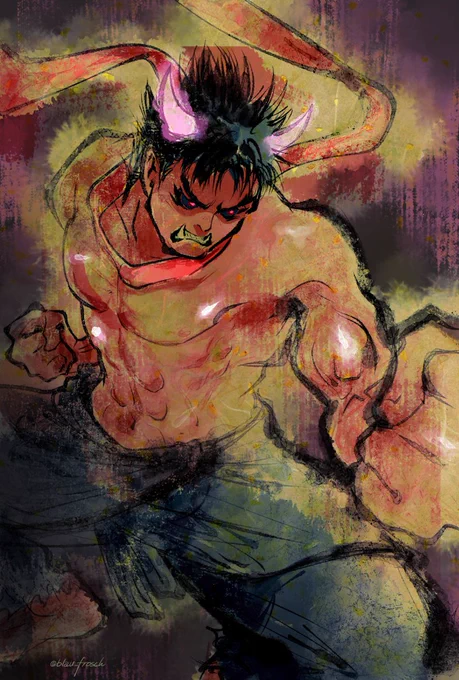 影くん#StreetFighter#格ゲーキャラ描こうぜ 