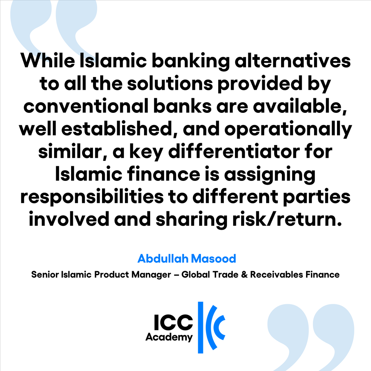 Read our introductory guide to Islamic finance to discover more about the different modes and instruments used in Islamic finance, their differences to conventional methods and how this method of financing fits in with international trade. icc.academy/islamic-financ… #islamicfinance