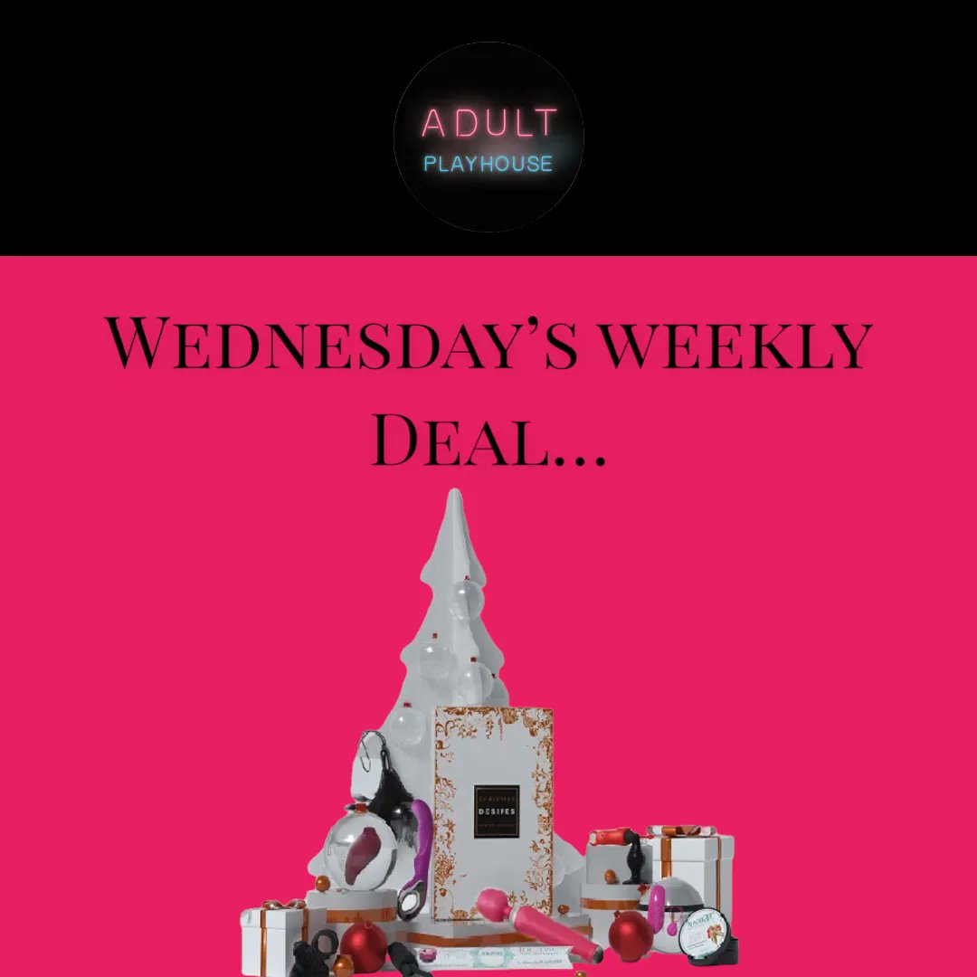 Wednesday’s Weekly Deal 

Prepare for Christmas this week!!! 

Get a your desires advent calendar for just £120, RRP £199.99 that’s a huge 40% discount 

Use code: advent 

Valid until Sept 13th

Free, discreet delivery

buff.ly/31bU406