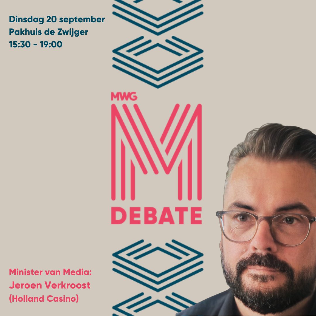 Di 20/9: Onder leiding van Rens de Jong gaat onder andere Jeroen Verkroost in discussie over de onderwerpen: Talent, Gambling en 'We mogen niets meer zeggen.' Met wie hij in discussie gaat? Dat maken we over een paar dagen bekend! Meld je aan: lnkd.in/ehm-iDnz