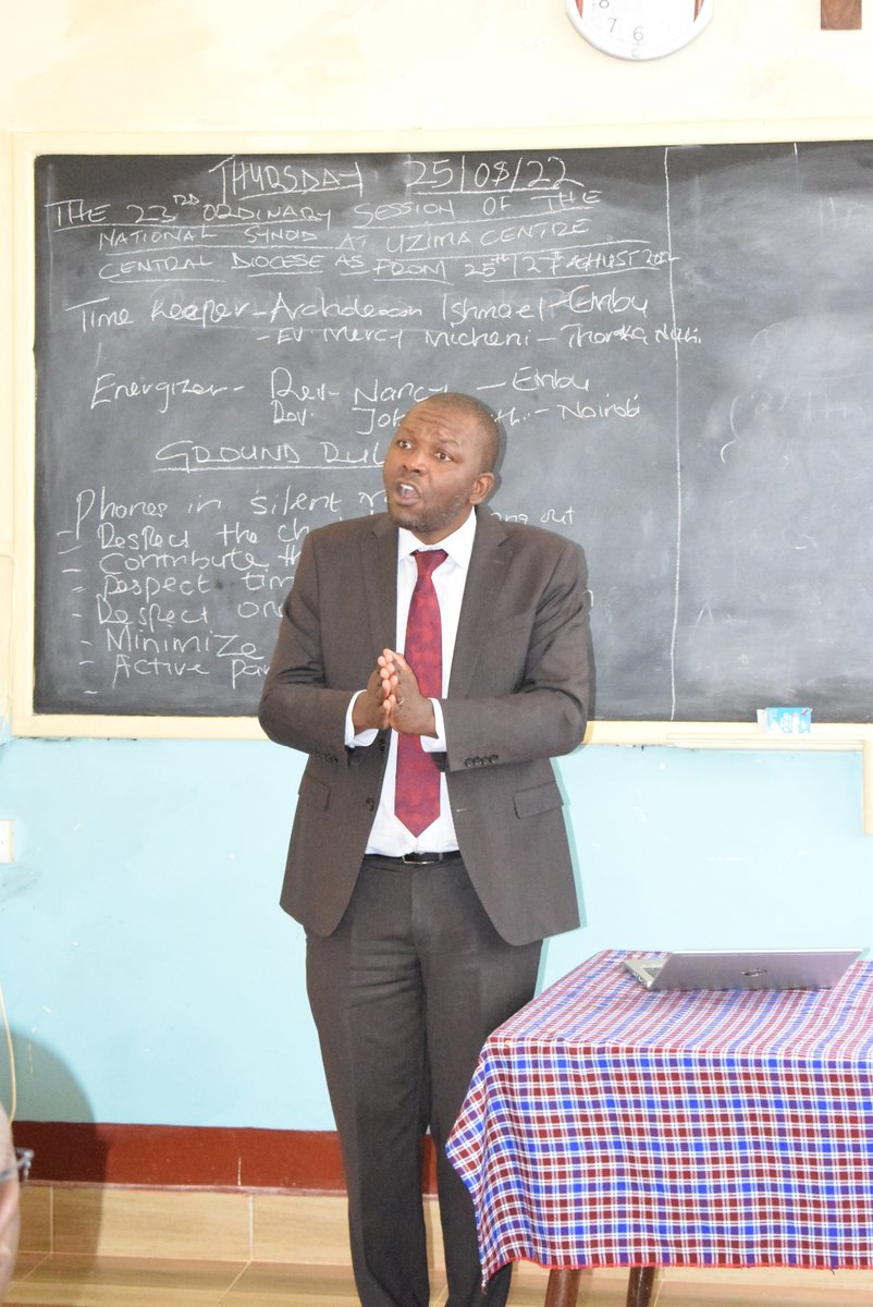 SmepMFB's tweet photo. VENUE: Uzima Centre
FORUM: NATIONAL INDEPENDENT CHURCH OF AFRICA (NICA) Synod Meeting
GUEST SPEAKER: @SmepMFB CEO, Mr. @SymonKamore
TOPIC: HOW TO MAKE MONEY WORK FOR YOU
Quite a day of learning! https://t.co/2KTkAjEZGS