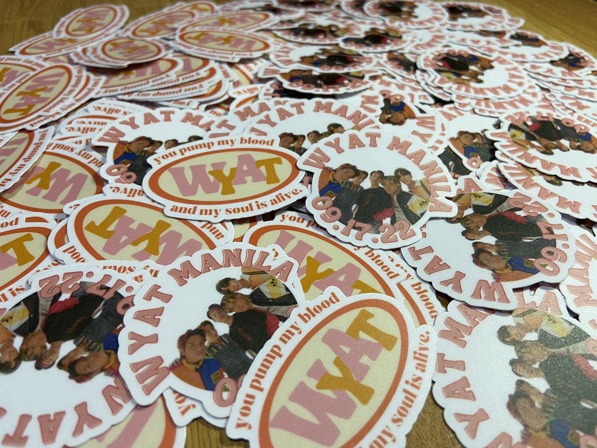 thebrylife's tweet image. Maraming salamat po!

#stickerprinting #diecut #MachineCut