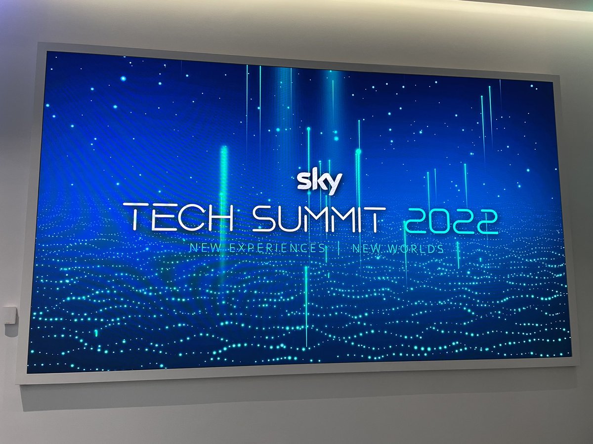 BigJohnnyArcher's tweet photo. At the #SkyTechSummit today to get hopefully a ton of great background on where Sky is at now and will be headed in the future. First impressions suggest there will be lots of top cookies to scoff, too. π https://t.co/HDrHZyO7h0