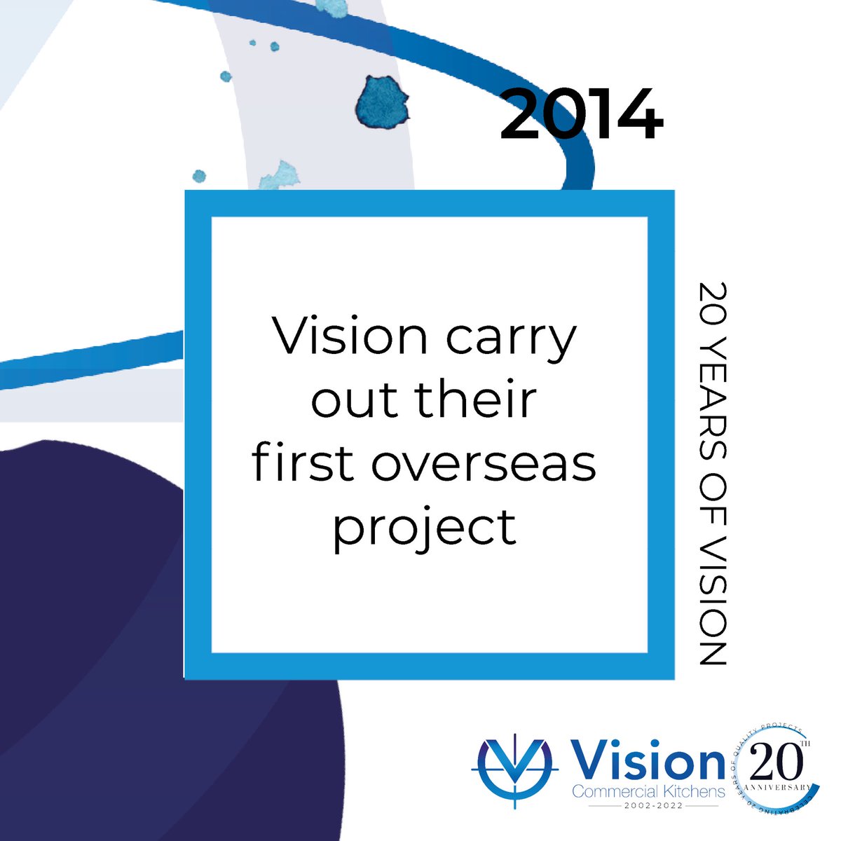 🎉2️⃣0️⃣🎉

We’re sharing key moments in Vision’s history as we countdown to our 20th Anniversary…

#10 First overseas project