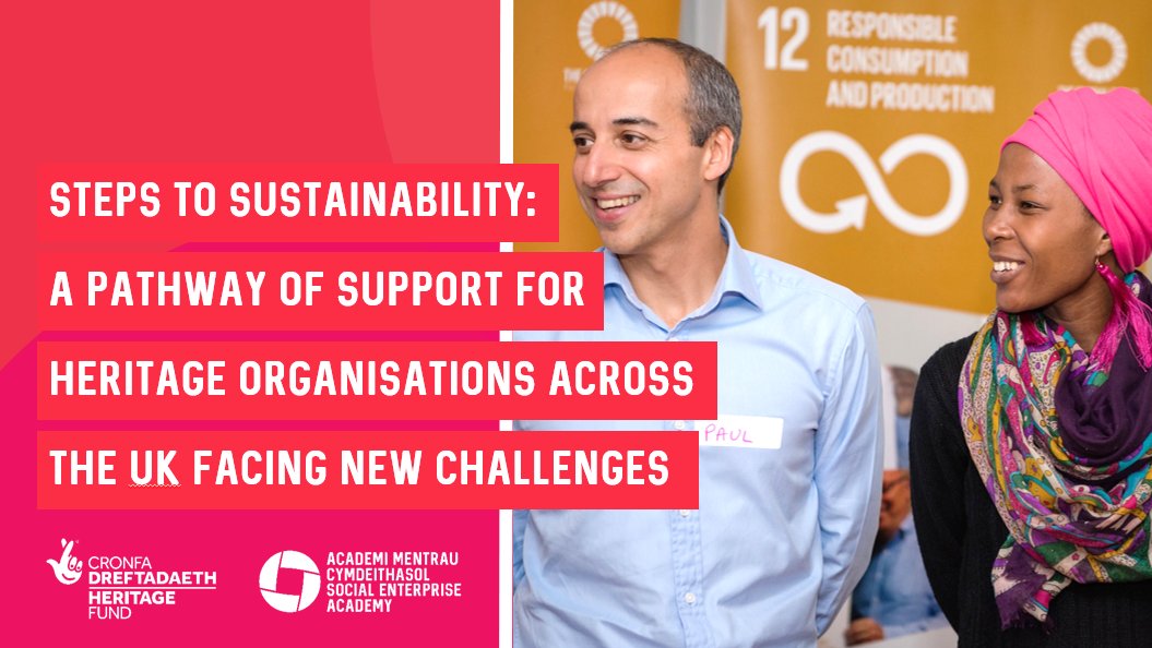 If you are considering ways to ensure your heritage project can survive and thrive, developing a social enterprise to generate additional income could be a good route. Register your interest before 13th September. buff.ly/3QjtF4l <a href="/Cwmpas_Coop/">Cwmpas</a> <a href="/gwen_mair/">Gwenllian Thomas</a> <a href="/SocEntAcademy/">Social Enterprise Academy Scotland</a>