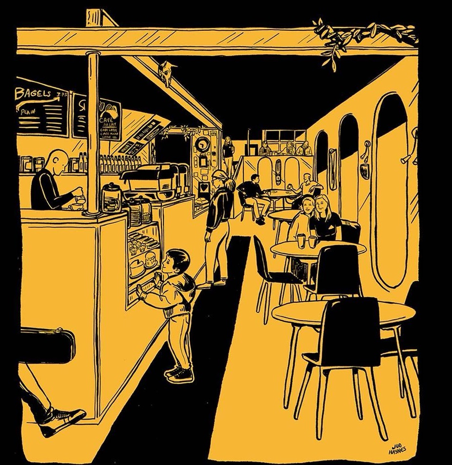 Coming up, a new t-shirt is offering a trip down memory lane for patrons of a long-gone St. John's coffee shop.

We'll talk to Jud Haynes and Kayla Hearn about a new Hava Java inspired shirt

<a href="/KrissyHolmes/">Krissy Holmes</a> #cbcnl #yyt