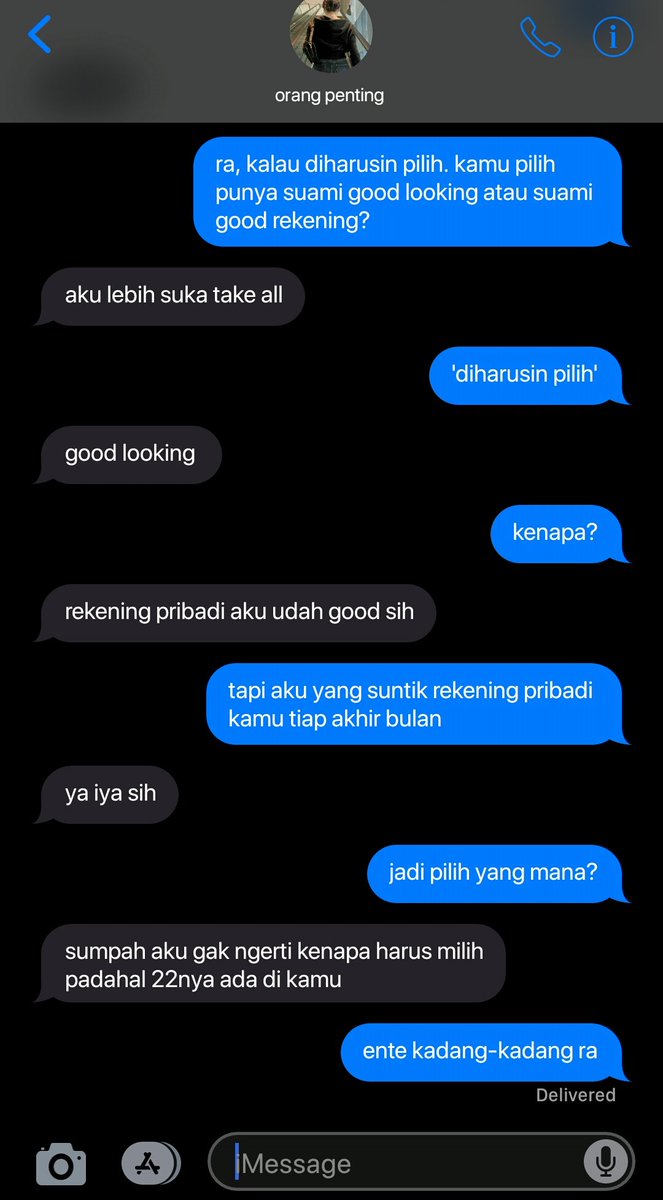 cak on Twitter: "sebenernya dia nanya kek gini cuman basa basi