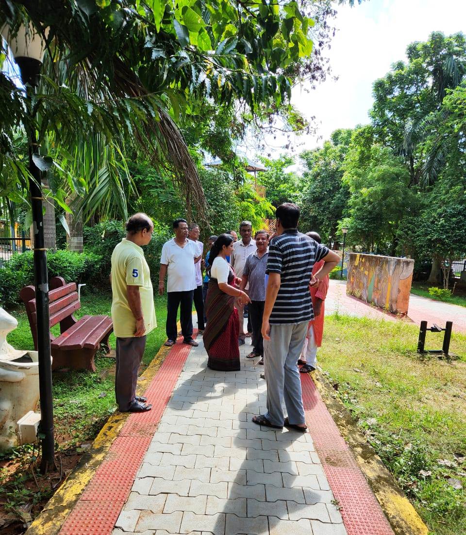 Sulochana Das on Twitter "Visited the smart park at Saheed Nagar and