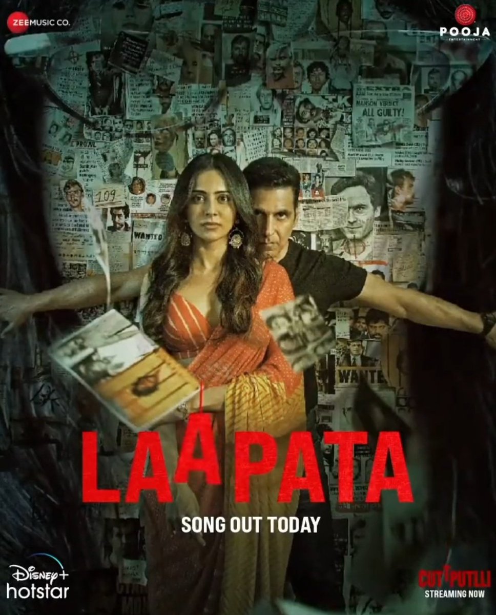 Bhushanadhau1's tweet photo. #Laapata song from #CuttputlliOnHotstar out today 💥
@akshaykumar @Rakulpreet #cuttputllistreamingnow https://t.co/dlsLceb8uM