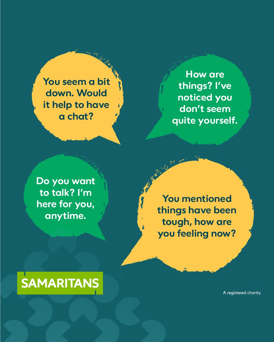 It's okay to ask about suicidal thoughts, but it can be difficult to start the conversation. Try these phrases if you think someone might need to talk. #WSPD2022