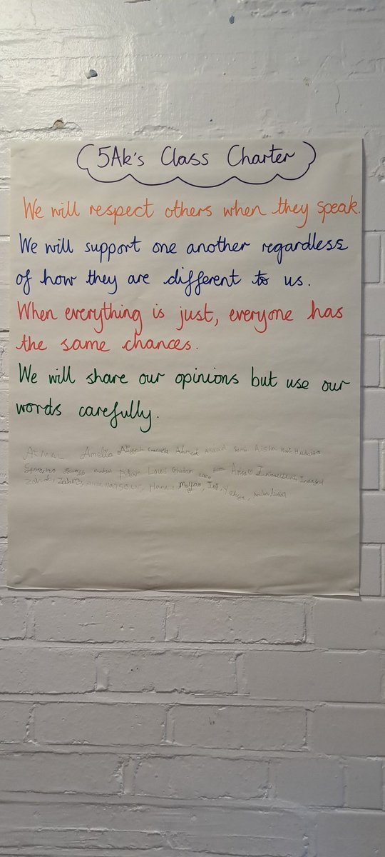 MsAkhtarAPS's tweet photo. First day back to school and Class Charter agreed and signed! @AndertonPark @MrsShelton6 https://t.co/UGx3DoFVGC