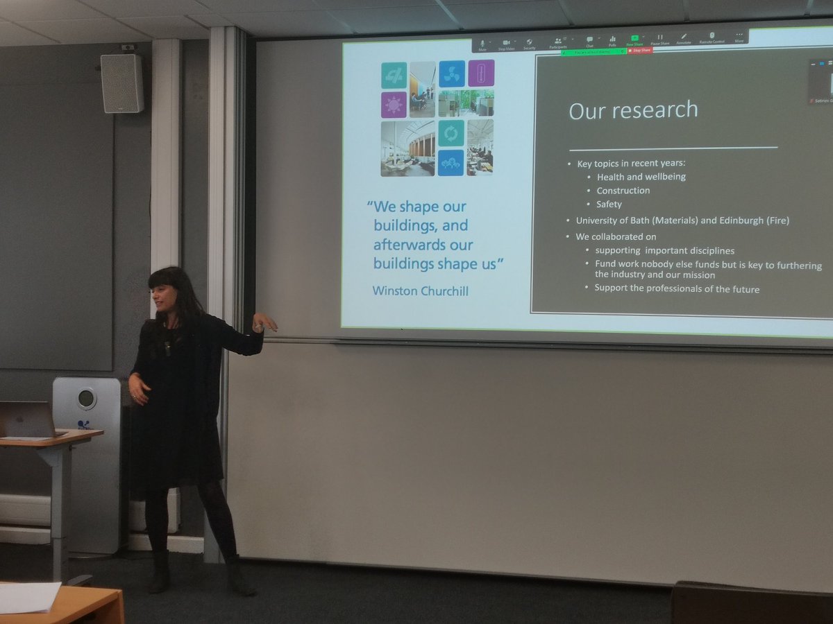 Professor Julie Bregulla with an excellent overview and look back on the achievements of the Centre.