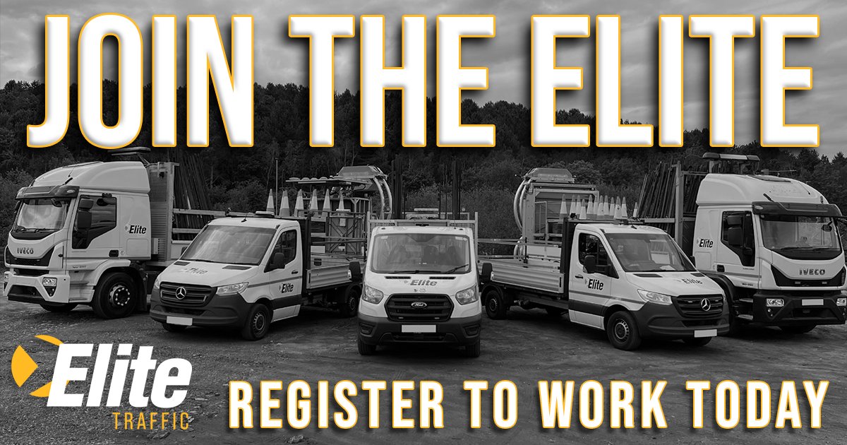 Elite Traffic are recruiting in the following and surrounding areas: 

London
Northamptonshire
Berkshire
Oxfordshire
Kent
Surry
Hampshire
Sussex

- 12D M1/M2 Minimum (Preferably M5)
- Immediate Starts Available

You can register to work here: eliterg.co.uk/register/

#tm #jobs