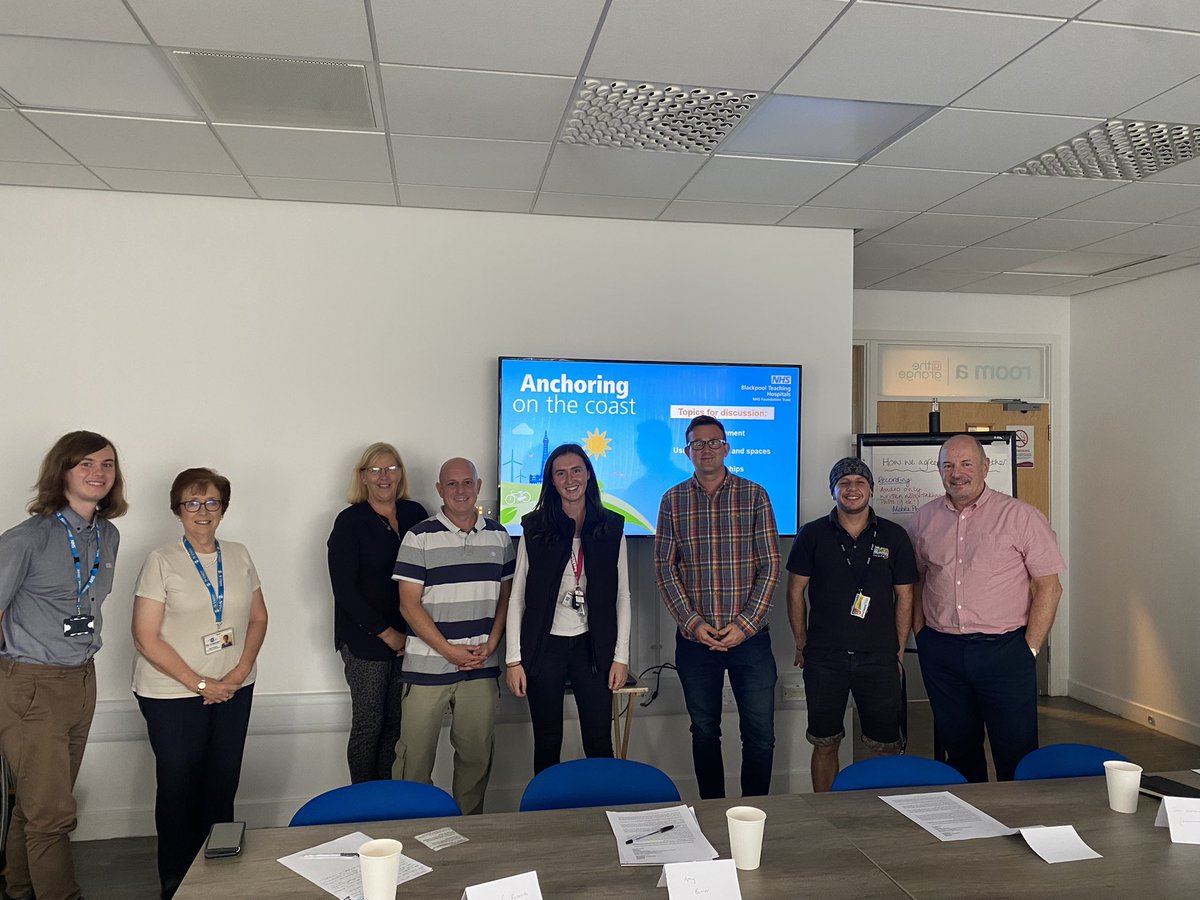 Fantastic start to our focus groups for the Anchoring on the Coast project led by <a href="/hcattPH/">Dr Heather Catt</a> <a href="/BlackpoolHosp/">NHS Blackpool Teaching Hospitals 💙🌈</a> <a href="/HealthFdn/">The Health Foundation</a> <a href="/GroundworkCLM/">Groundwork in Cheshire, Lancashire & Merseyside</a> @NIHRCRN_nwcoast <a href="/SESCICUK/">Social Enterprise Solutions CIC</a> <a href="/TonyCarr123/">Tony Carr</a> <a href="/HealthwatchBpl/">Healthwatch Blackpool</a> <a href="/andr3wsp8/">Andrew Speight</a> <a href="/BecoftheTay/">Rebecca Taylor</a> #passion #inspiration  #anchor #community #blackpool