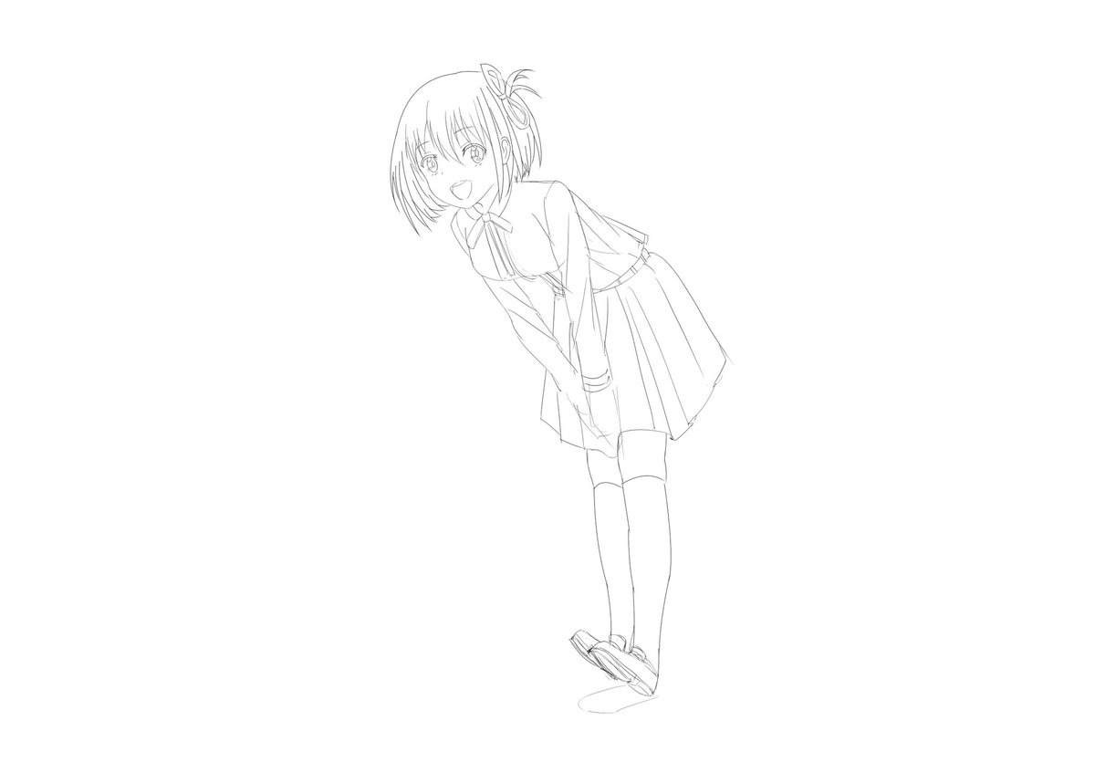 kjti20's tweet photo. #オリジナルポーズ #リコリス・リコイル #リコリコ好きと繋がりたい #アニメ好きと繋がりたい #イラスト #イラストレーターさんと繋がりたい #アニメーター志望  #ラフ #線画 https://t.co/FTHOLOnxue