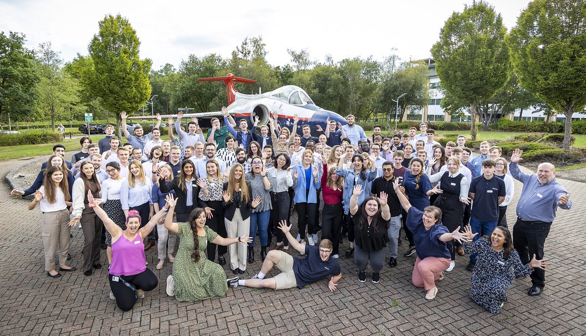 Group on Twitter "This week our new apprentices, graduates