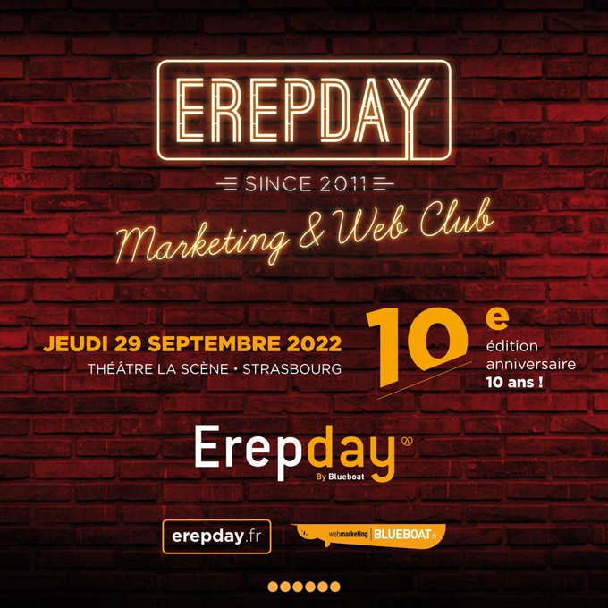 bergmiller's tweet photo. Toute une journée sur l'#ereputation : experts &amp; expériences au menu de l'@erepday  jeudi 29 septembre à #Strasbourg avec @laurentbuanec @fredfougerat @Nico_VanderB @alexandrenappey @Romain_Pigenel @alexandrenappey le tout assaisonné par @christophe_thil @Blueboat @Th_Bernardin https://t.co/IUs2JKRkty