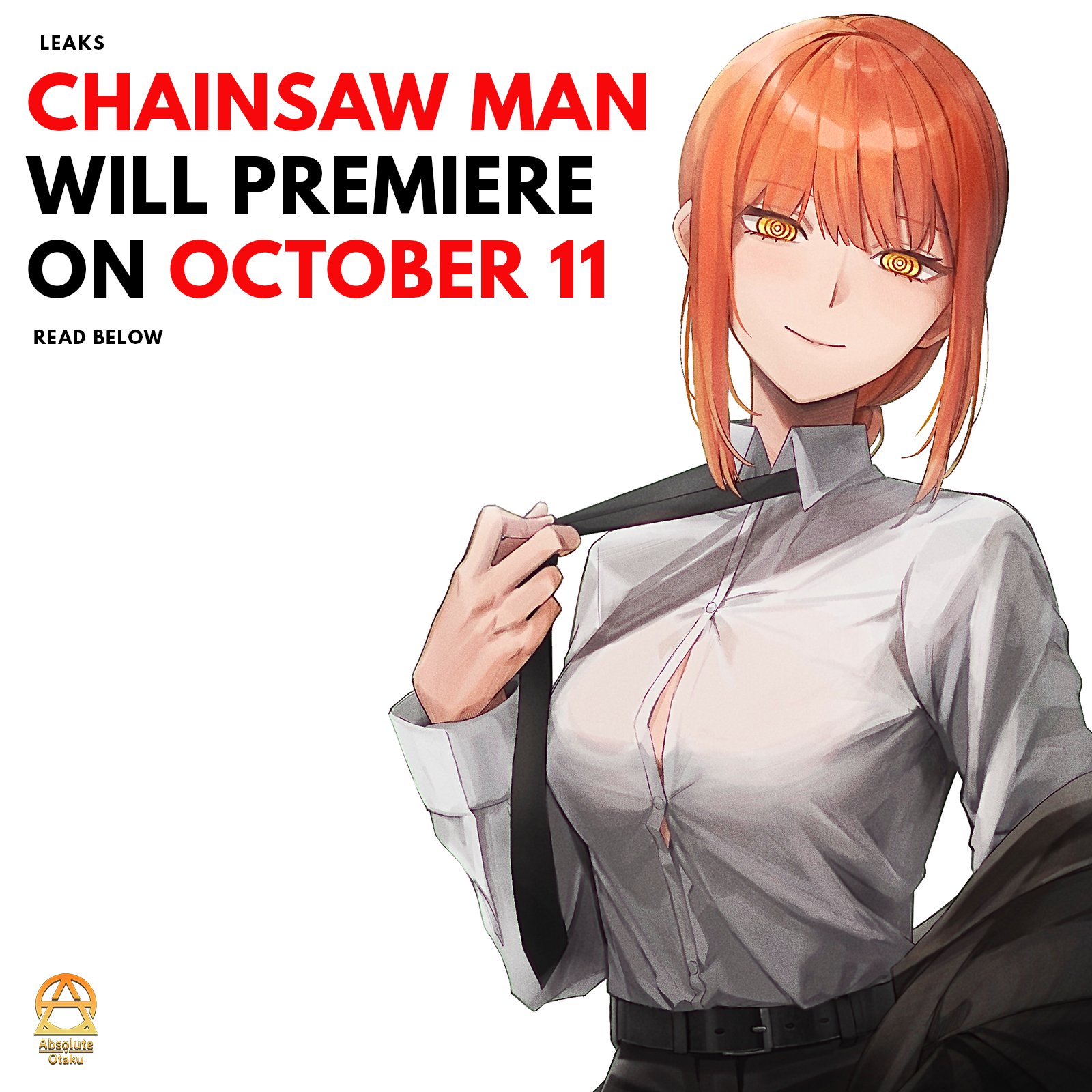 Anime: 'Chainsaw Man' Officially Set to Premier on October 11th