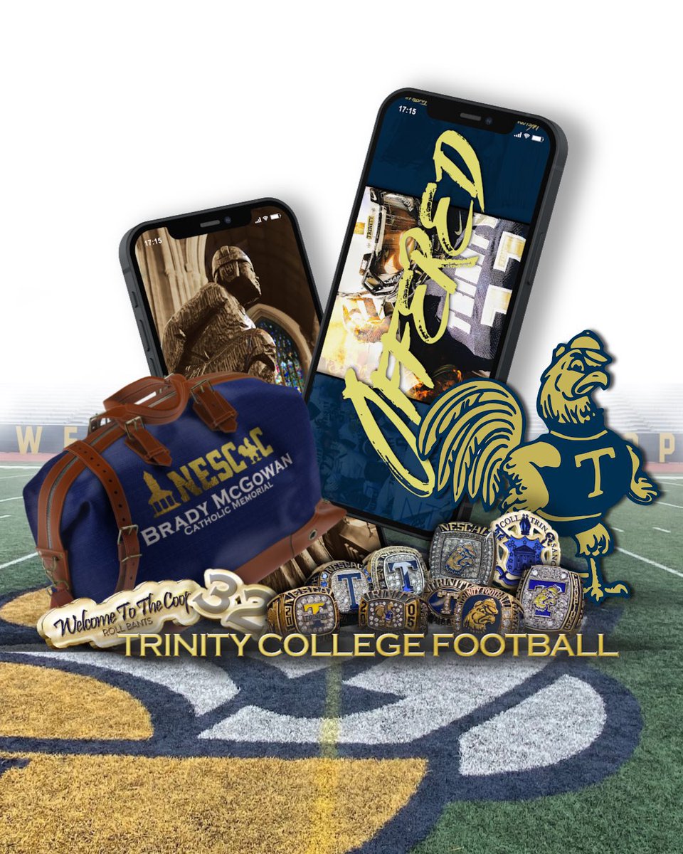 Excited to have received support through admissions <a href="/TrinCollFB/">Trinity College Football</a> <a href="/coachmelnitsky/">Mark Melnitsky</a>