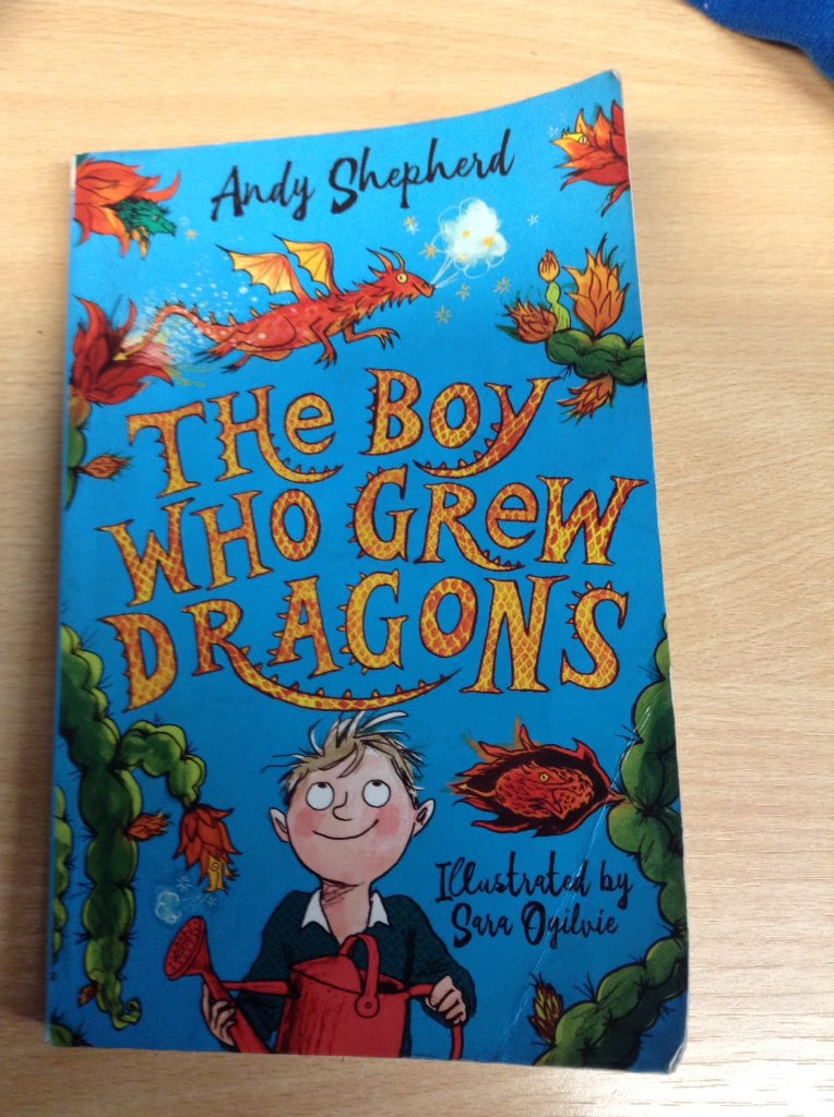 latimerprimary's tweet photo. #ClassLH have been reading @andyjshepherd's book The Boy Who Grew Dragons as our class book. We absolutely loved finding out about Tomas' dragon! We are very excited to read #TheUltimateGuidetoGrowingDragons next π #ClassLHlovereading https://t.co/jh59g8iF0n