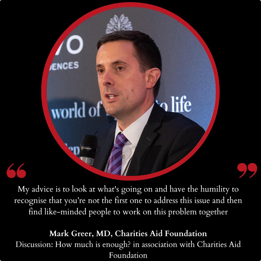 SpearsMagazine's tweet photo. Mark Greer of @Caf passes on some advice to those considering how best to make a philanthropic impact and contribute towards change that matters. 

#Spears500Live https://t.co/AiLw1HM6pL