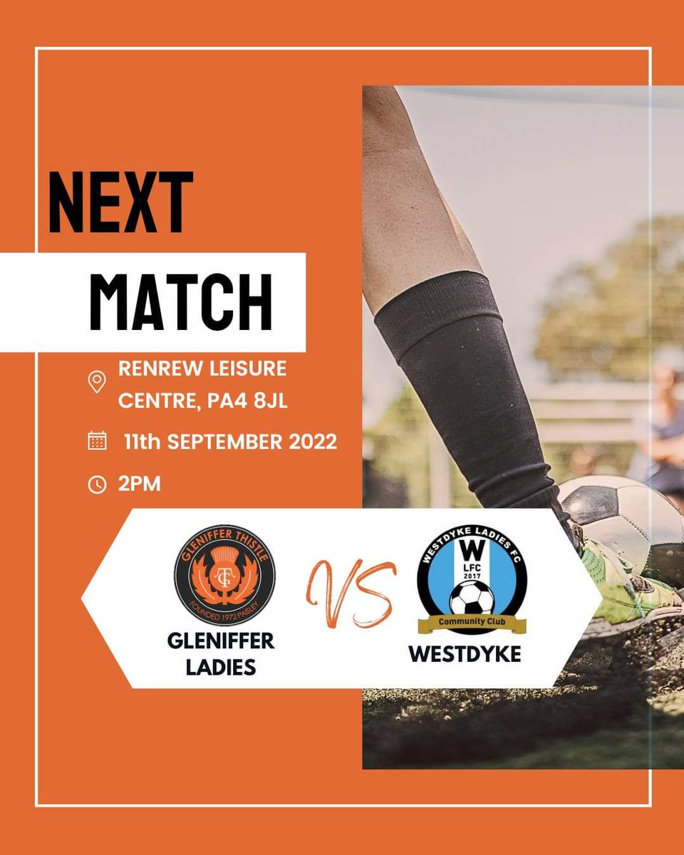 League Cup Action for Glenny Ladies 🖤🧡⚽️🖤🧡⚽️