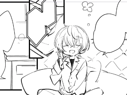 またちまちま描いてるけど解像度でペンの太さ変えるのいつも忘れてア----ってなる そろそろ学習をやな… 