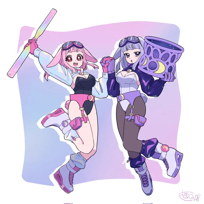  本アカでのフォロバありがとうございます…!どちらか片方だけでも描いていただけたら喜びます! 