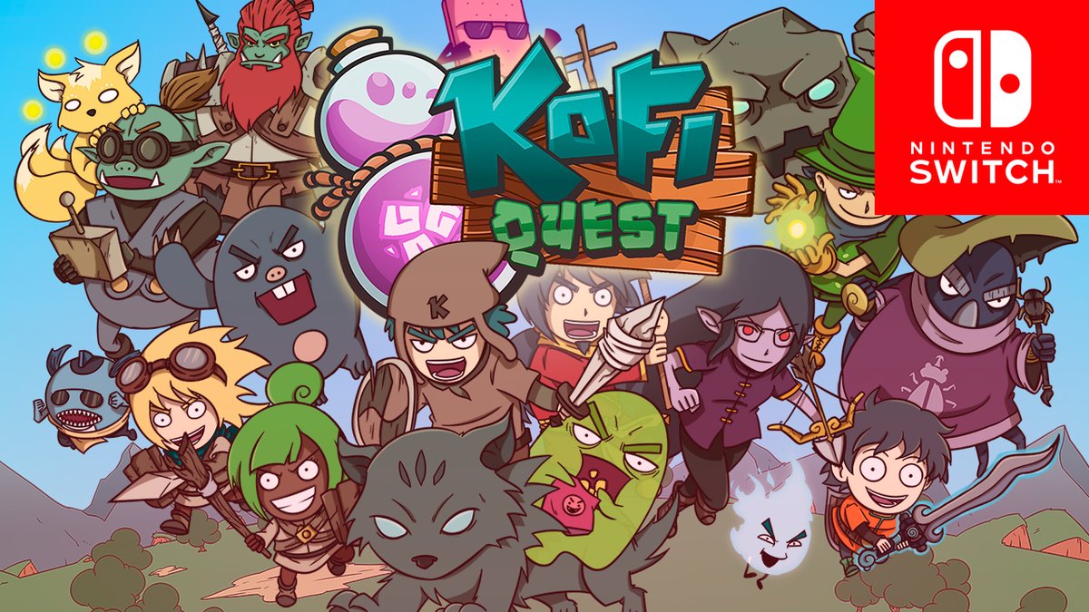 Kofi Quest (Now on Nintendo Switch!) tweet media