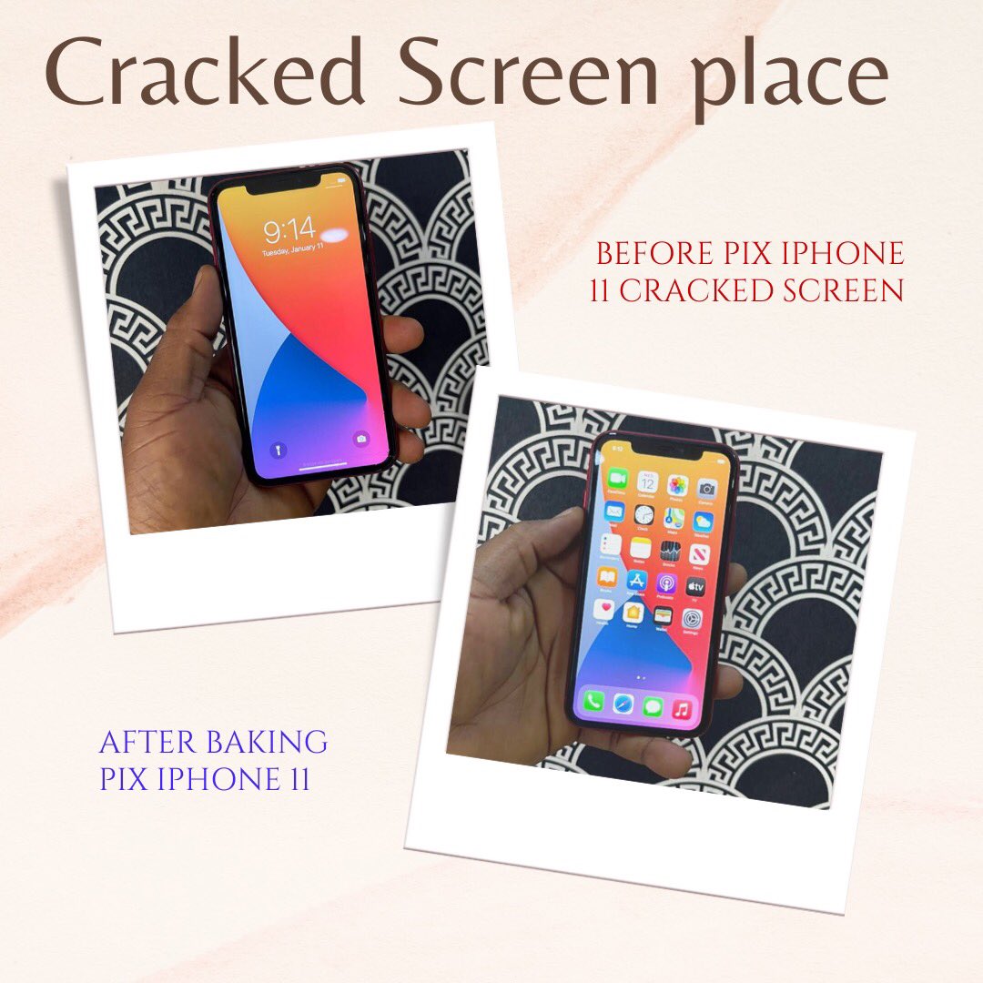 NduOkonkwo1's tweet photo. Phone repairs have gone to the next level @CrackedScreen__ Ikeja we bake cracked/broken glasses. 100% guaranteed quality. Call - 08031173839
#ChampionsLeague #Tuchel #OBIDATTI2023 #BBNaijaLevelUp #Chioma #Naomi #gistlover #wike #Atiku #Arise #Oni #2023Elections https://t.co/6jUzrNBwCN