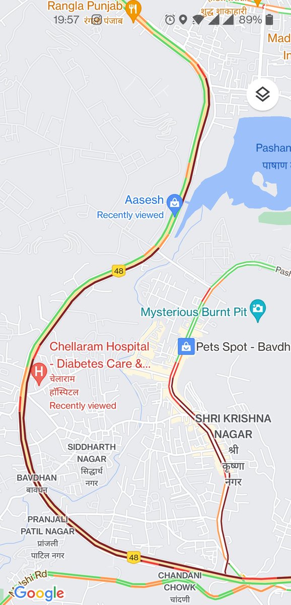 HarshadNatu's tweet photo. Seems people are visiting chandani chowk to check if traffic has really reduced after @mieknathshinde saheb's visit 😂

Fingures crossed for bridge demolition @CMOMaharashtra @PuneCityTraffic @PuneCityPolice #Pune #punetrafficpolice #Pune_traffic https://t.co/mtj7Citrey