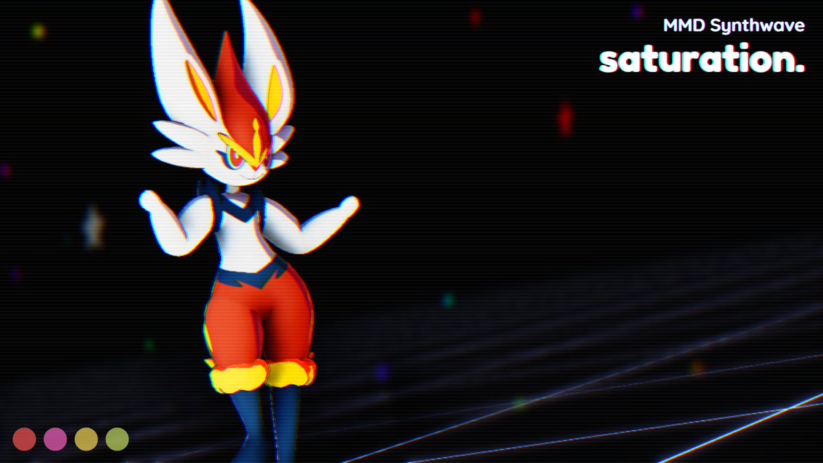 studioBunbun's tweet photo. [Render-Video] Bunbun dancing Saturation in a Synthwave-MMD video
Vid: https://t.co/exLTt8t6if https://t.co/5dyICGDilX