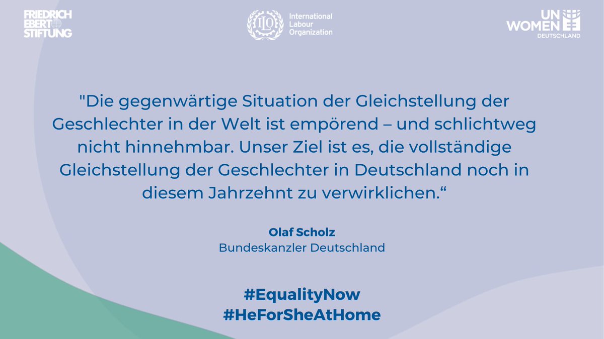 FESonline's tweet photo. Wir danken @Bundeskanzler @OlafScholz für seine klaren Worte in seiner Videobotschaft auf unserer Konferenz "Equal Care & Equal Pay" am 7. September 2022 in Berlin.
@UNWomen_Germany @ilo
#EqualityNOW #HeForSheAtHome #EqualPay #EqualCare https://t.co/2V32hiZUwm