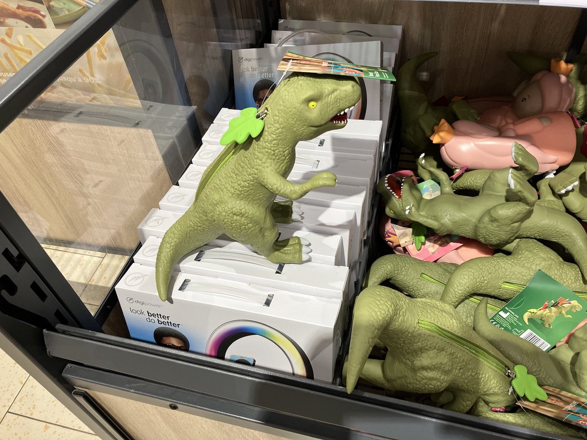 Regina6218's tweet photo. Found this funny dinosaur pencil case. #TTWHunt #SaveTheTimeTravelersWife #SaveClenry. https://t.co/epSW8p2J6d